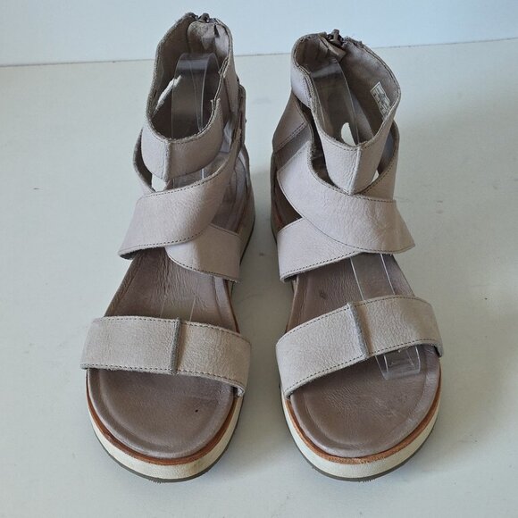 MERRELL | Women's Roam Mid Cross Sandals Gray Sz 10 - Picture 3 of 7